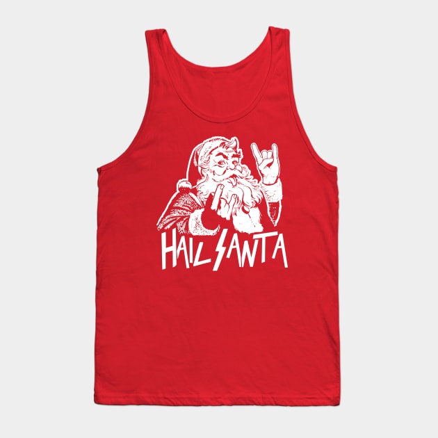 Hail Santa Tank Top by kampdiln